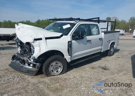 2024 Ford F-250 Xl из США, поврежденный, VIN 1FT7W2BA9RED12655